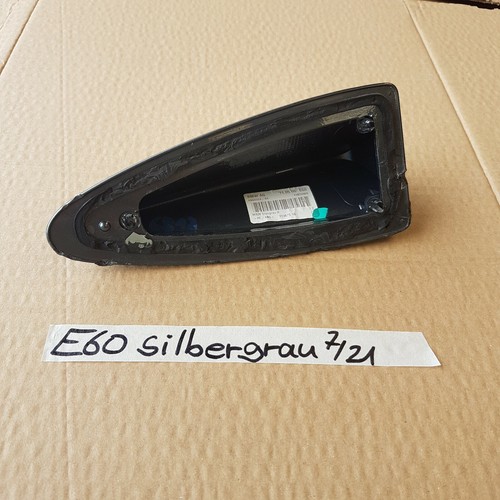 BMW E60 E61  Abdeckung Dachantenne GPS Antenne Haifisch Flosse Silber grau 