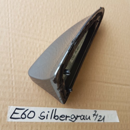 BMW E60 E61  Abdeckung Dachantenne GPS Antenne Haifisch Flosse Silber grau 