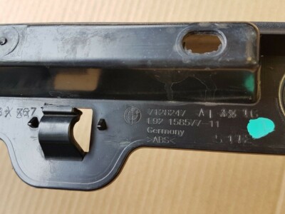 BMW E92 Führung für Stoßstange hinten Mitte Halter Stossfänger Träger 7128247