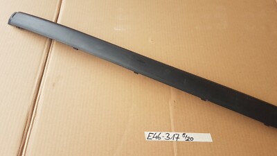 BMW E46 Limousine Leiste Blende Stossleiste Stossfänger hinten Mitte 8195317 