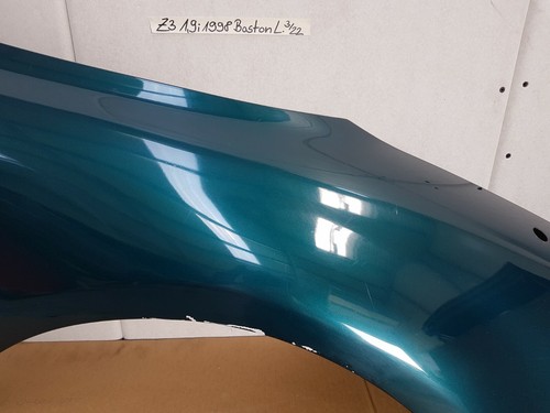 BMW Z3 Roadster Kotflügel HINTEN LINKS Seitenwand Boston grün schmal ABHOLUNG 