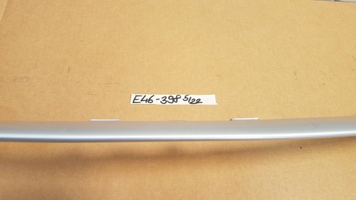 BMW E46 Cabrio Coupe Spoiler Frontblende Leiste VORNE Silber 8212398 ABHOLUNG 