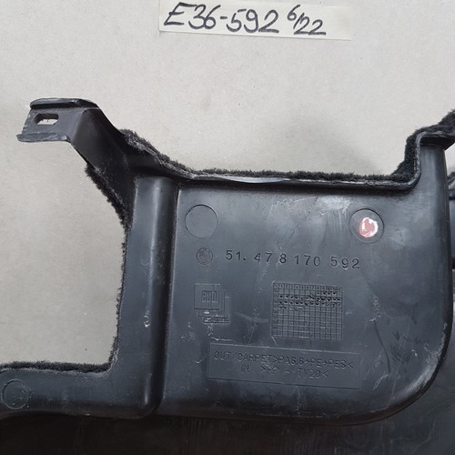 BMW E36 Touring Kofferraum Verkleidung 8170592 Laderaum Abdeckung Teppich RECHTS
