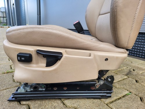 BMW Z3 Roadster Fahrer Sitz Leder beige LINKS mit Motoren ABHOLUNG 