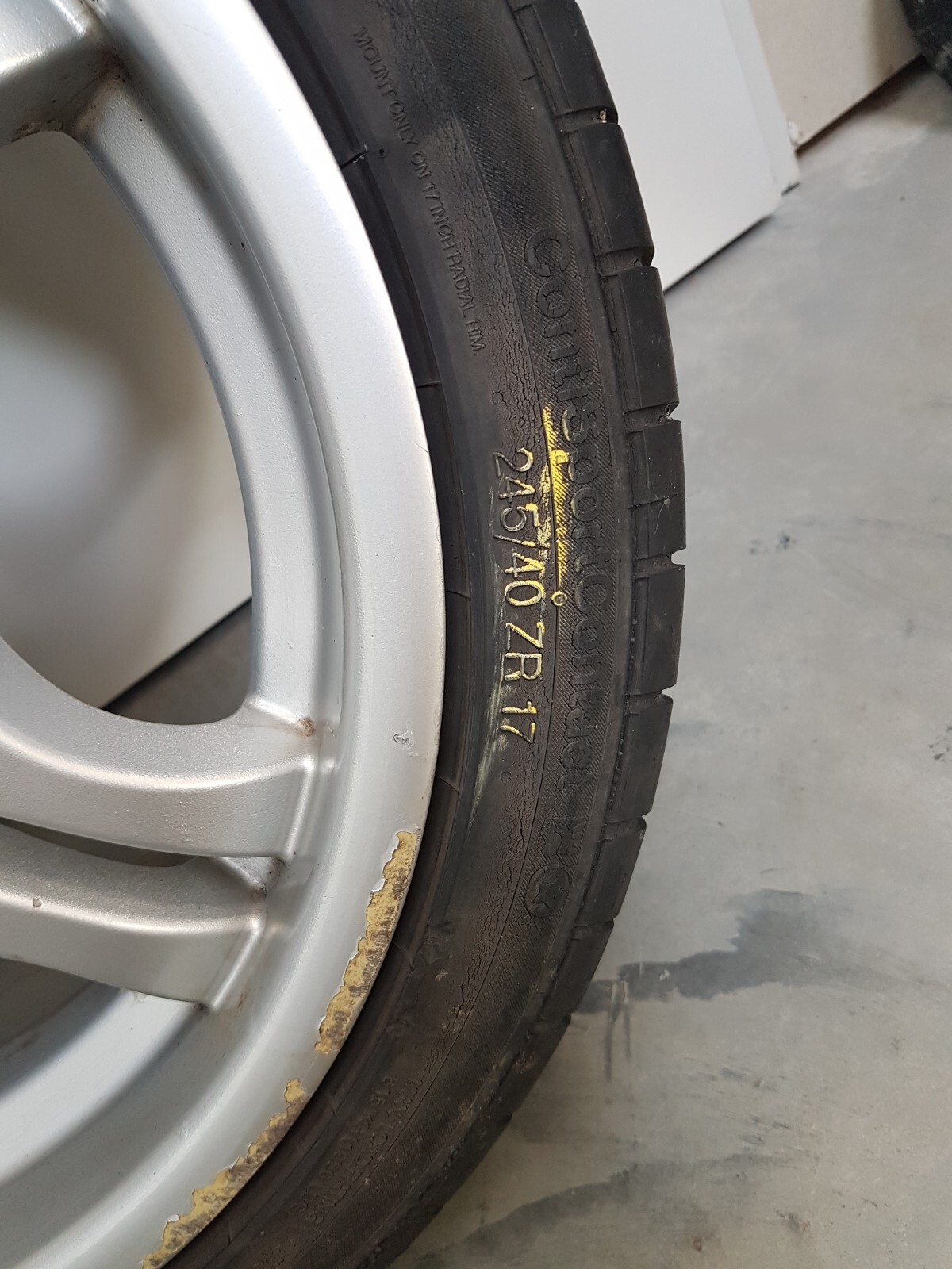 BMW E36 Z3 E46 Z4 E85 Alufelge 8,5 J x 17 Zoll 2229135 + Reifen 225/45 ABHOLUNG