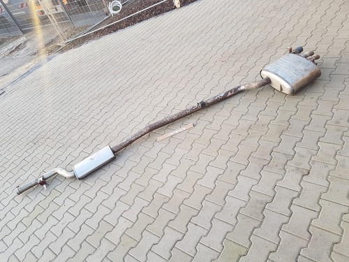 BMW E60 Auspuff 7789951 Endschalldämpfer 7789946 Mittelschalldämpfer ABHOLUNG 