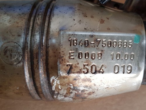 BMW Z3 Roadster Auspuff Katalysator 2,2 Liter M52 Krümmer 7504019