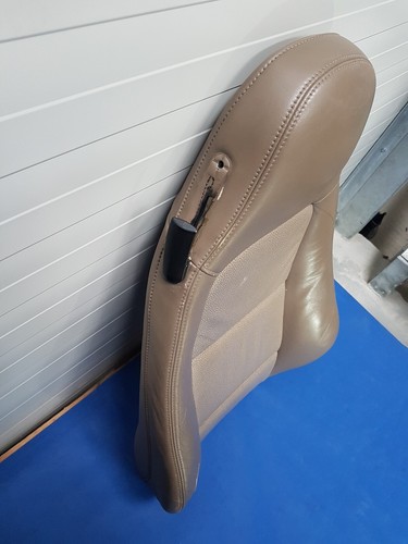 BMW Z3 Beifahrer Sitz Oberteil Leder beige Rücken Lehne Polster Reparatur Teil