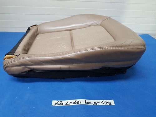 BMW Z3 Fahrer Sitz Unterteil Leder beige Sitzkissen Polster Teil + Bezug LINKS 