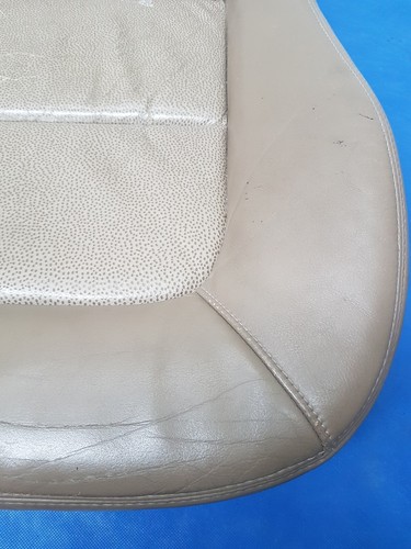 BMW Z3 Fahrer Sitz Unterteil Leder beige Sitzkissen Polster Teil + Bezug LINKS 