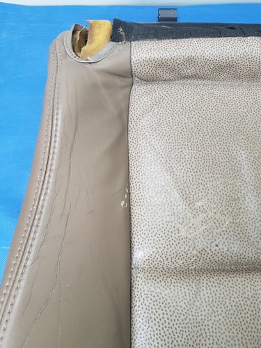 BMW Z3 Fahrer Sitz Unterteil Leder beige Sitzkissen Polster Teil + Bezug LINKS 