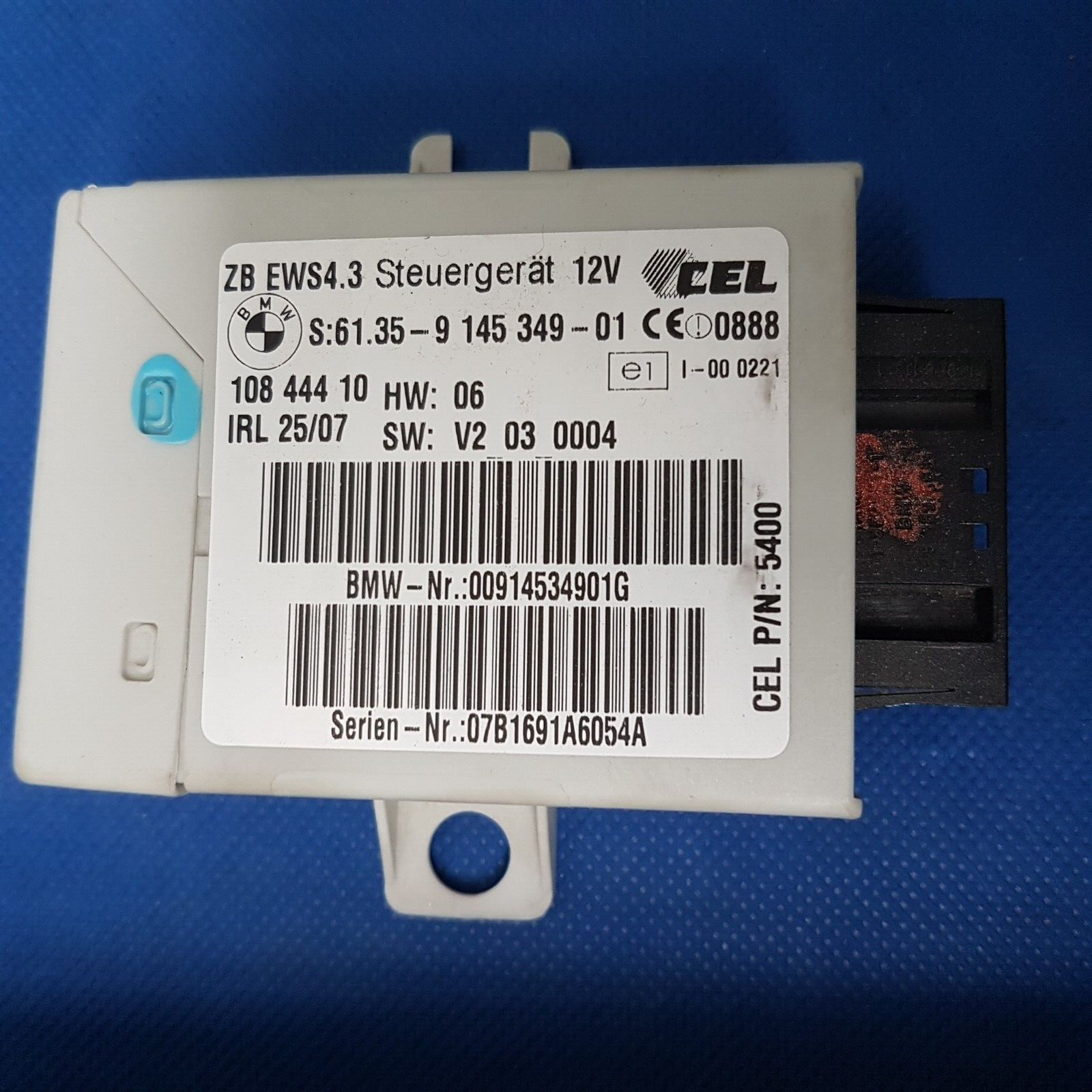 BMW Z4 E85 Motorsteuergerät  7571510  N52 Motor 7537408 EWS Modul 9145349