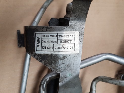 BMW X3 E83 englisches Servo Lenkgetriebe + Leitung steering rack gear ABHOLUNG 