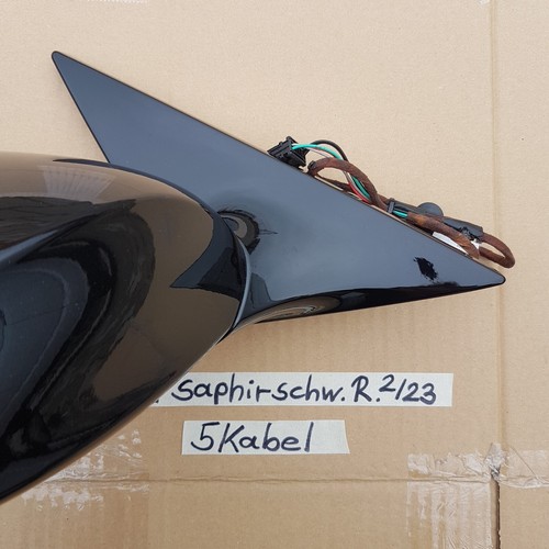 BMW Z4 E85 Seiten Außen Spiegel + Motor RECHTS black saphir schwarz shadow line 