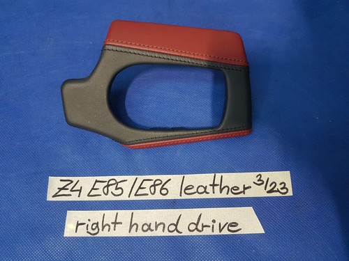 BMW Z4 leather cockpit trim Armaturenbrett Verkleidung Leder right hand drive
