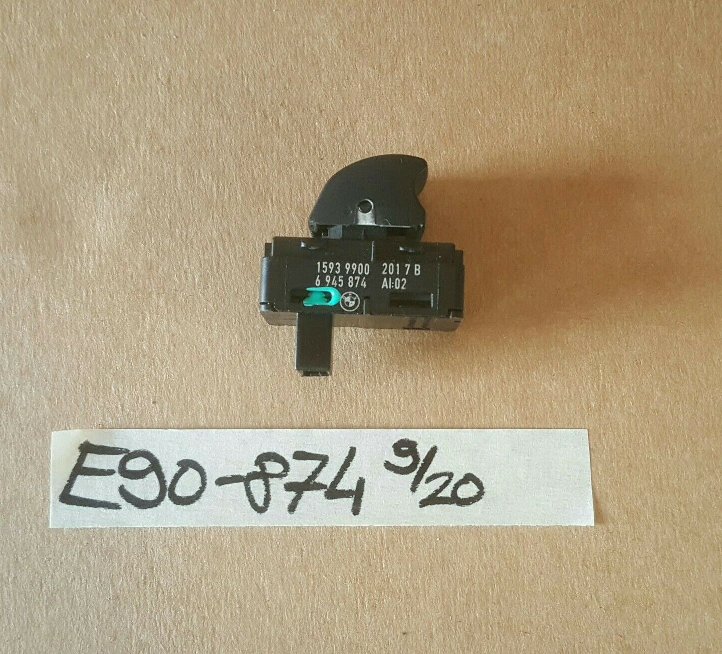 BMW 3er E90 E91 E92 E93 E81 E87  Schalter Fensterheber 6945874 FeHe Betätigung