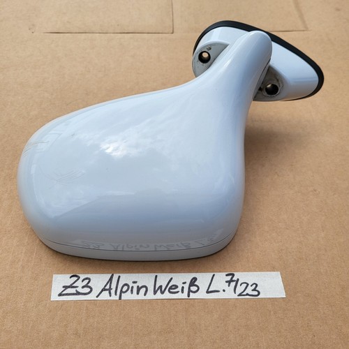 BMW Z3 Roadster Coupe Seiten Außen Spiegel LINKS weiss RHD