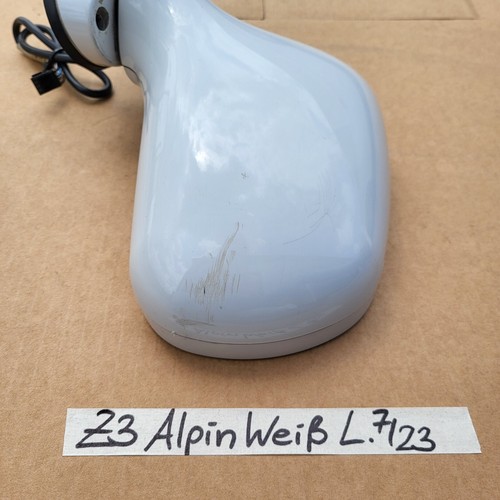 BMW Z3 Roadster Coupe Seiten Außen Spiegel LINKS weiss RHD