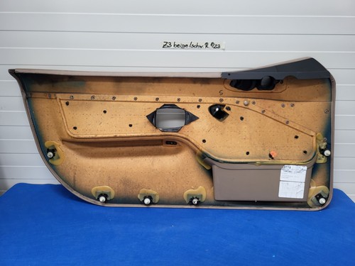 BMW Z3 Roadster Tür Verkleidung schwarz beige Türtafel Tür Pappe RECHTS + Griff