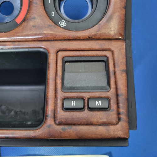 BMW Z3 Roadster Mittelkonsole Klima Blende Holz Optik 8410710 + Digital Uhr 