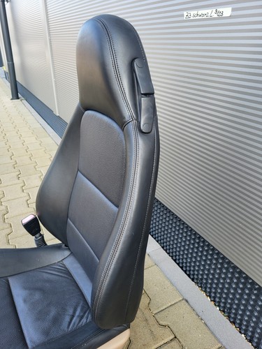 BMW Z3 Roadster Fahrer Sitz Leder schwarz LINKS Sitz Blende beige ABHOLUNG