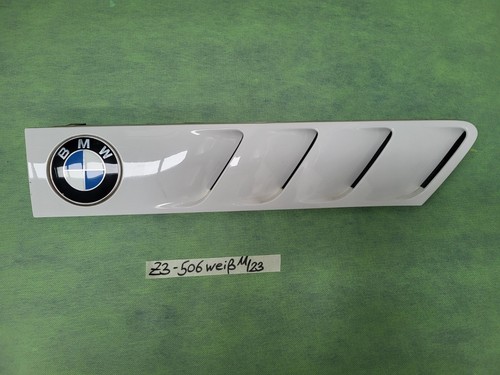 BMW Z3 Lufteinlass Ki​emen Ziergitter Motorhaube rechts ODER links weiß ABHOLUNG