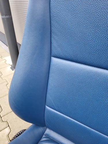 BMW Z3 Roadster Fahrer Sitz Leder blau OHNE  Sitzheizung ABHOLUNG 