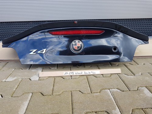 BMW Z4 E85 Heckklappe Kofferraum Klappe Heckdeckel Saphir Schwarz Beule ABHOLUNG