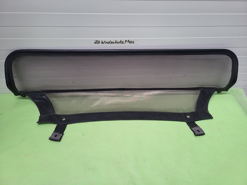 BMW Z3 Roadster Windschott Windschutz Abweiser Wind Stop Netz Löcher ! + Rahmen 