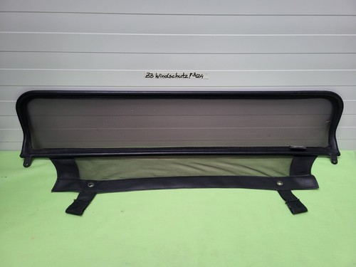 BMW Z3 Roadster Windschott Windschutz Abweiser Wind Stop Netz Löcher ! + Rahmen 