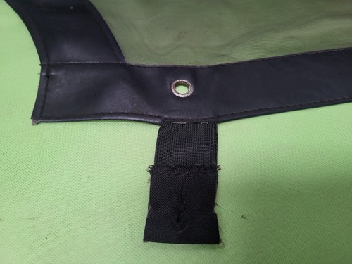 BMW Z3 Roadster Windschott Windschutz Abweiser Wind Stop Netz Löcher ! + Rahmen 