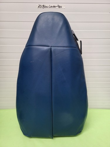 BMW Z3 Roadster Coupe Bei-Fahrer Sitz Oberteil Leder blau Rückenlehne