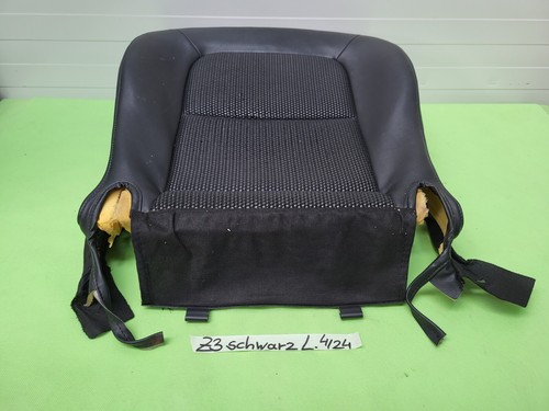 BMW Z3 Roadster Fahrer Sitz Kissen Unterteil Kunst Leder schwarz black  LINKS