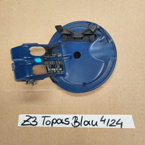 BMW Z3 Roadster Tank Deckel Klappe Verschluss Topas blau metallic