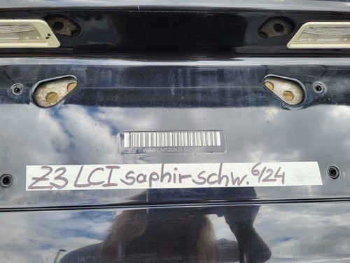 BMW Z3 Roadster Heckstoßstange Stoßfänger HINTEN Heckschürze Schwarz ABHOLUNG