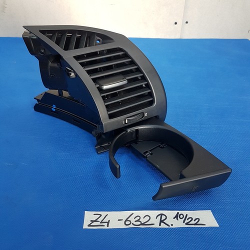 BMW Z4 Frischluftgrill schwarz RECHTS Gitter Lüftung Düse 7025632 Getränkehalter