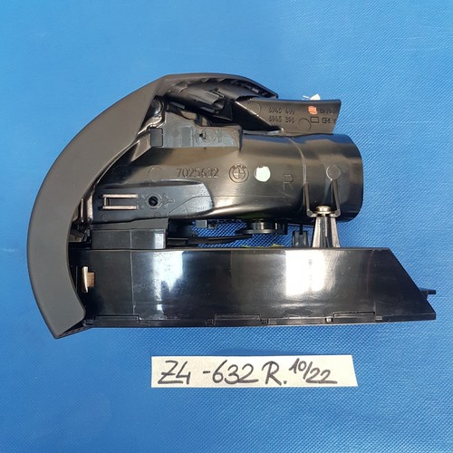 BMW Z4 Frischluftgrill schwarz RECHTS Gitter Lüftung Düse 7025632 Getränkehalter