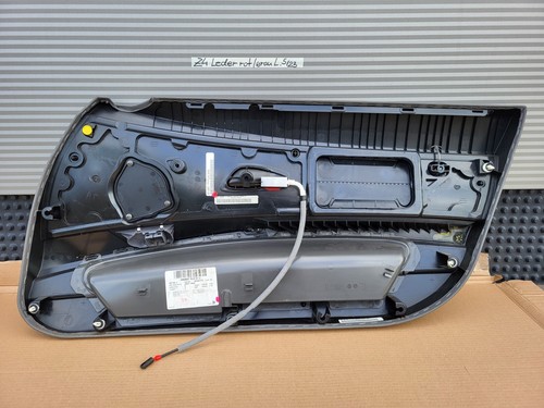 BMW Z4 E85 E86 Fahrer Türverkleidung LINKS Leder Oregon rot grau
