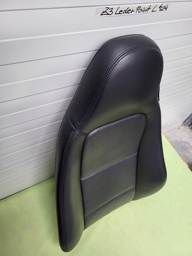 BMW Z3 Roadster Fahrer Sitz Oberteil  Leder schwarz Rücken Lehne OHNE Heizung