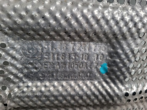 BMW F20 F21 F22 F23 F30 F31 F34 F35 Hitzeblech Wärmeisolierung Tunnel 7241756