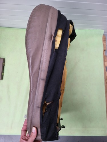 BMW Z3 Roadster Fahrer Sitz Unterteil Leder beige Sitzfläche Polster Bezug LINKS