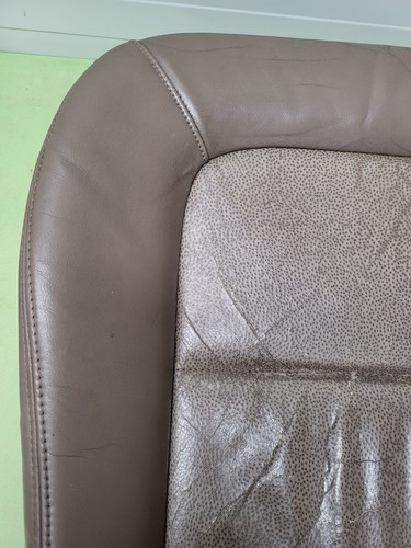 BMW Z3 Roadster Fahrer Sitz Unterteil Leder beige Sitzfläche Polster Bezug LINKS