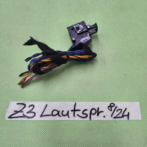 BMW Z3 Roadster Tiefton Lautsprecher Stecker mit Kabel Stück abgeschnitten 