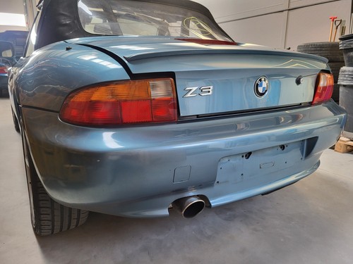 BMW Z3 Roadster 1998 Heckklappe Heckdeckel ODER Stoßstange Atlanta blau ABHOLUNG