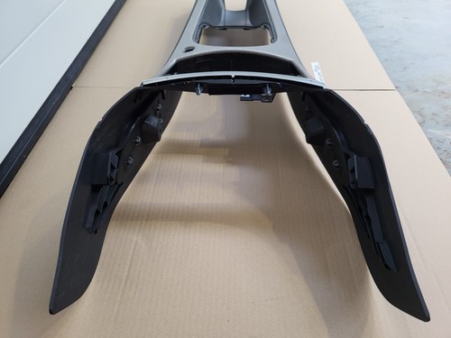 BMW Z4 E85 E86 Mittelkonsole schwarz Alu Verkleidung Aluminium Blende Kratzer 