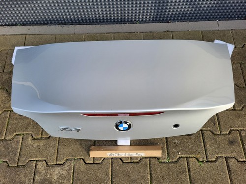 BMW Z4 E85 Heckklappe Kofferraum Klappe Heckdeckel Titan Silber 354  ABHOLUNG