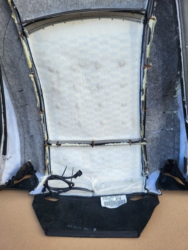 BMW Z4 E85 Sensor Matte Sitzheizung Beifahrer Leder Sitz Bezug Oregon Schwarz 