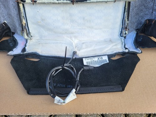 BMW Z4 E85 Sensor Matte Sitzheizung Beifahrer Leder Sitz Bezug Oregon Schwarz 