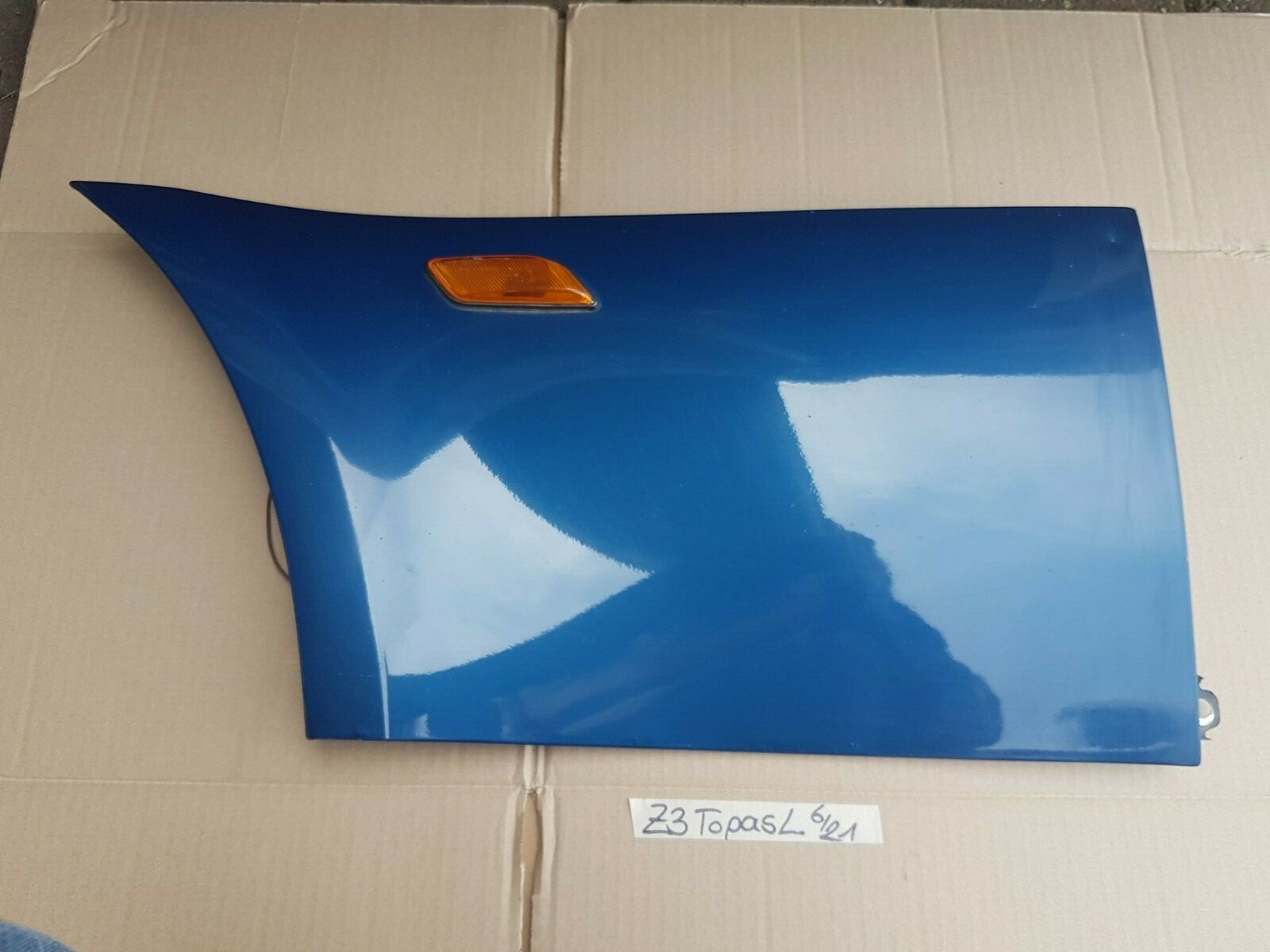 BMW Z3 Roadster Coupe Kotflügel Seitenwand  VORNE LINKS Fahrer Seite Topas blau