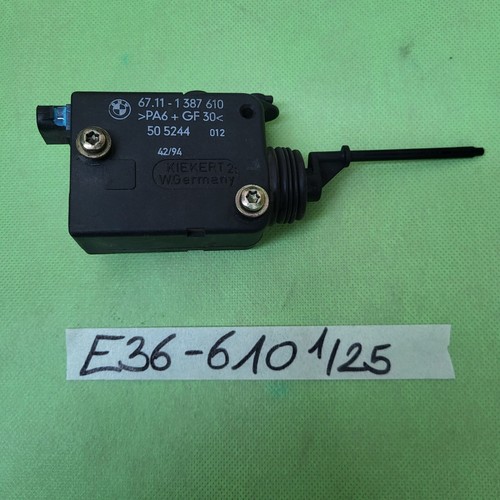 BMW E36 ZV Stellantrieb Tankdeckel / Stellmotor Zentralverriegelung Tank 1387610